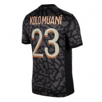 Camisa de Futebol Paris Saint-Germain Randal Kolo Muani #23 Equipamento Alternativo 2023-24 Manga Curta